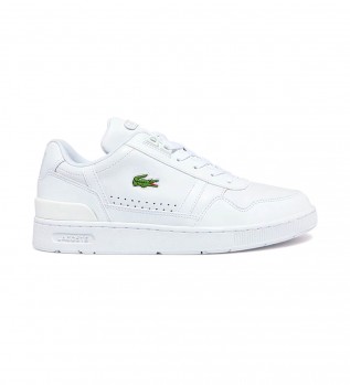Buy Lacoste T-Clip leather sneakers white