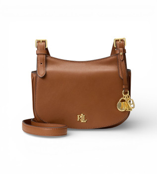 Marcy medium crossbody-v�ska i brunt l�der