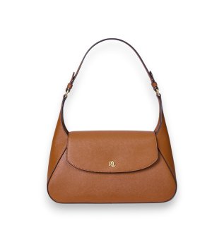 Bolso de hombro Schylar mediano marrón