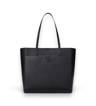 Borsa tote Cameryn grande pelle granulata bianco sporco