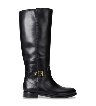 Brooke II stvlar i polerat lder svart