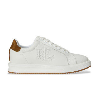 Ainsley Leather Sneakers white