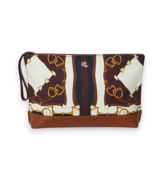 Velika potiskana platnena denarnica