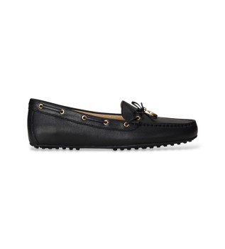 Mocasines Wylie de piel de napa negro