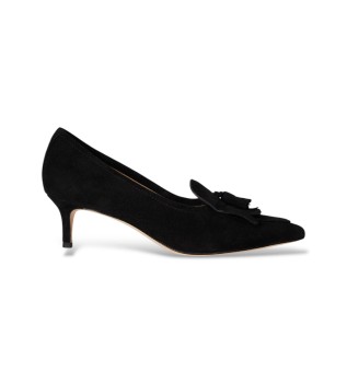 Scarpe d�collet� Adrienne in pelle scamosciata nera
