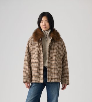 Manteau Billie Warm marron
