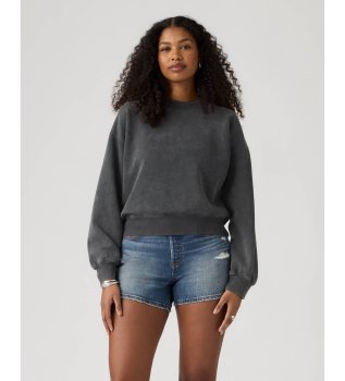 Sweat Vintage Boxy noir