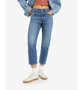 Jeans blu 501 originali tagliati corti