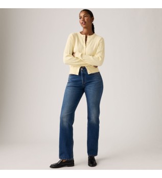 Jeans 501 Curve Lichtgewicht blauw