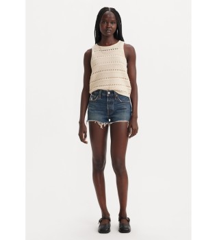 Short 501 Original High Rise azul