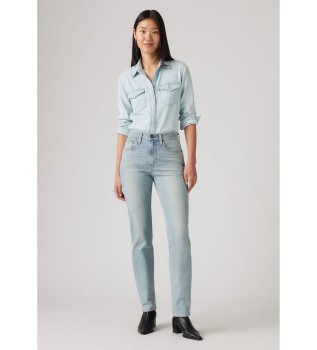 Jeans 724 High Rise Straight blue