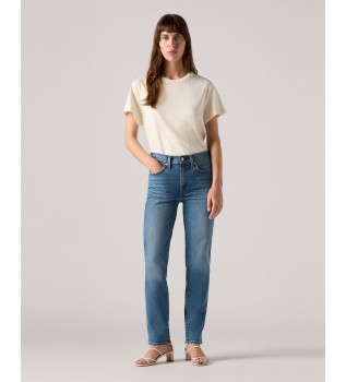 Jeans 724 High Rise Straight blue