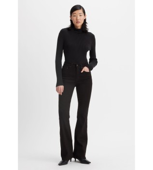 Jeans 726 High Rise Flare nero 
