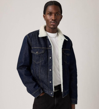 Jakke Type Sherpa Trucker Giv den bl