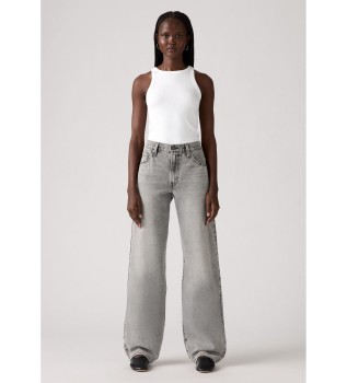 Baggy Dad Jeans gris