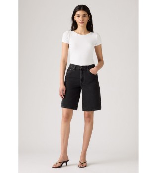 Pantaloncini neri larghi da pap�