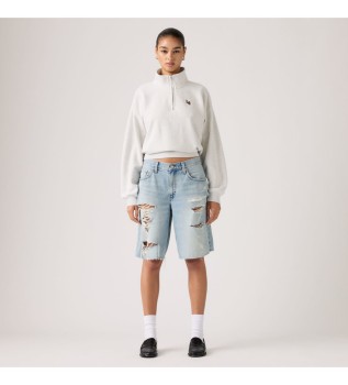 Bermuda shorts Dad Loose blue