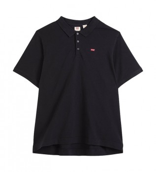 Huismerk polo zwart