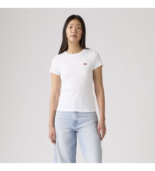 2er-Set weiße Essential-T-Shirts
