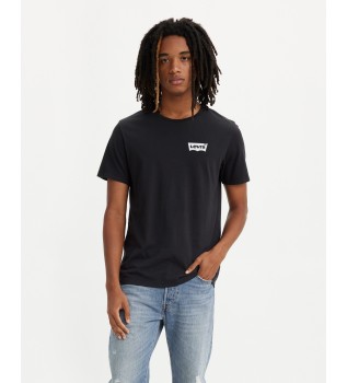 Grafisk T-shirt svart