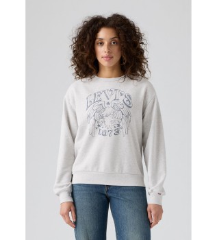 Graphic Heritage sweat-shirt gris