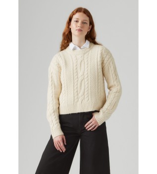 Ines beigefarbener Pullover