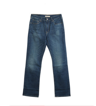 Jeans Bootcur 725 blu a vita alta