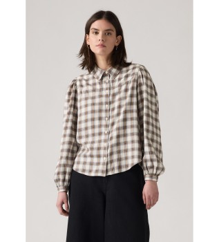 Camicia beige da viaggio