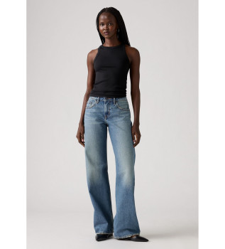 Jeans Lose blau