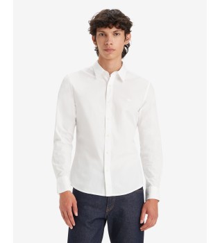 Batterie Hausmarke Shirt wei