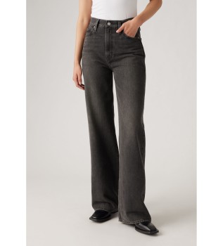 Jeans  jambe large Ribcage noir