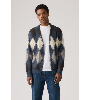 Kardigan Valencia niebieski