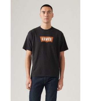 T-shirt Vintage Batwing preta