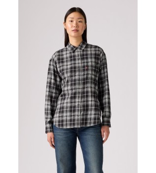 Western Harlie Flannel Shirt grey
