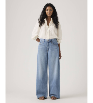 Jeans Xl Lightweight De Corte Recto azul