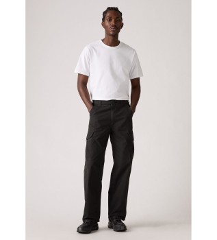 Pantaloni cargo larghi neri XX