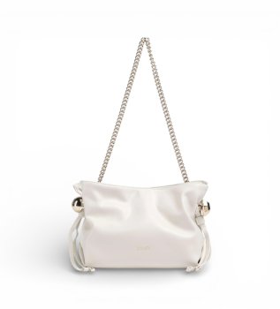 Bolsa de ombro Riccy pequena bege

