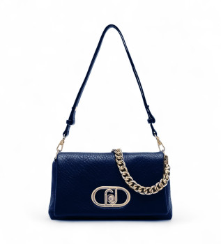 LaPuffy middelgrote blauwe tas