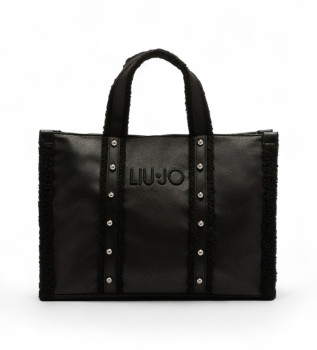 Grand sac fourre-tout noir