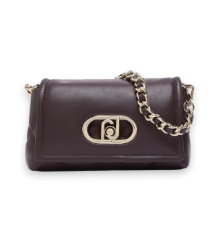 Small eggplant LaPuffy Bag