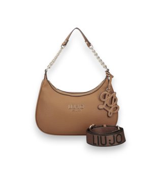 Beige crossover-taske