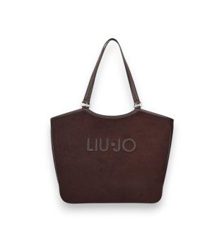 Sac Shopping Bag marron