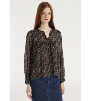 Leyre Ilargi blouse zwart