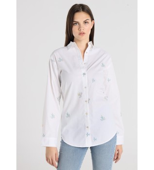 Koszula z długim rękawem Freedom biała