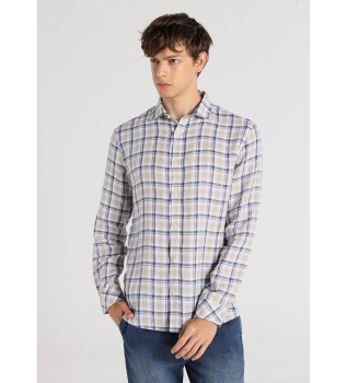 Chemise  carreaux bleus