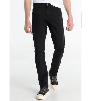Svarta slim fit-jeans