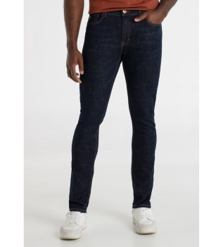 Jeans Cross Weave Rinsed navy