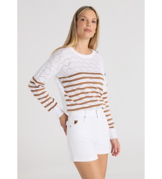 Denim-Shorts five pocket wei