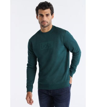 Sweatshirt Simon vert