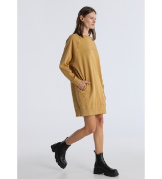 Vestido Julene Hegoa mostaza